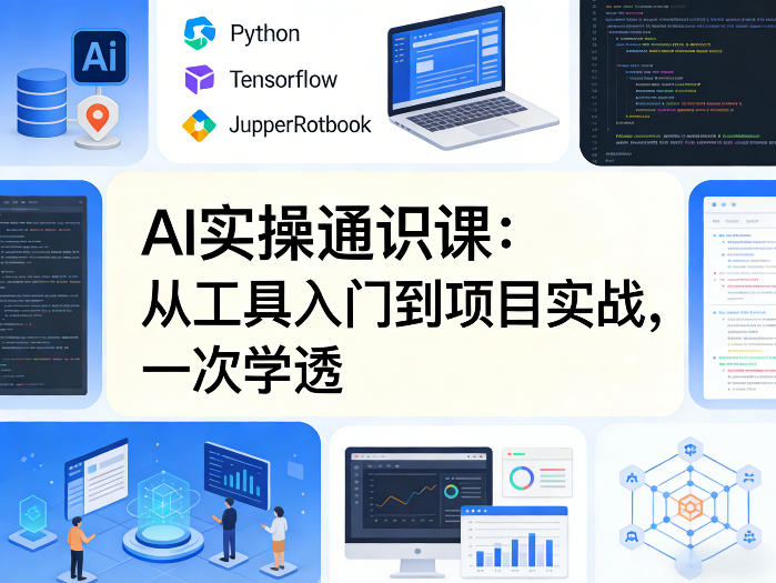 AI实操通识课，从工具入门到项目实战，一次学透-AI学习库