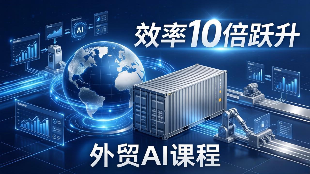 外贸人AI破局课：从零部署n8n搭建数字员工，让AI自动执行复杂工作流，效率10倍跃升-AI学习库