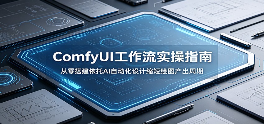 ComfyUI 工作流实操指南：从零搭建依托AI自动化设计缩短绘图产出周期-AI学习库