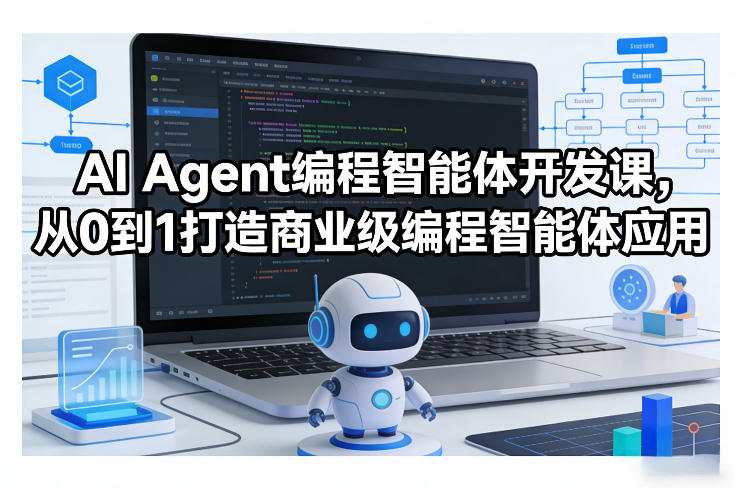AI Agent编程智能体开发课，从0到1打造商业级编程智能体应用-AI学习库