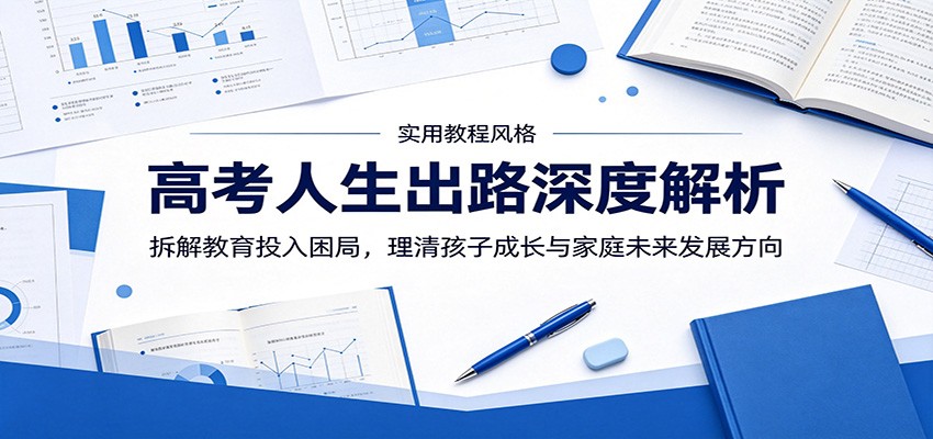 高考人生出路深度解析：拆解教育投入困局，理清孩子成长与家庭未来发展方向-AI学习库