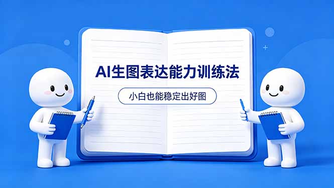 AI生图不是做漂亮图，而是表达能力。这套方法让小白也能稳定出好图-AI学习库