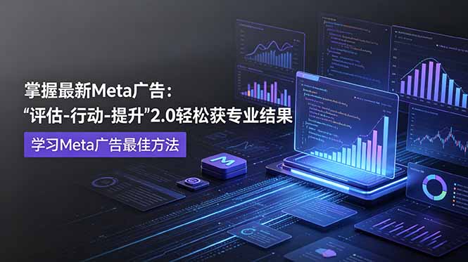 掌握最新的Meta广告，通过“评估-行动-提升”2.0版本轻松获得专业级结果。学习目前学习Meta广告的最佳方法-AI学习库