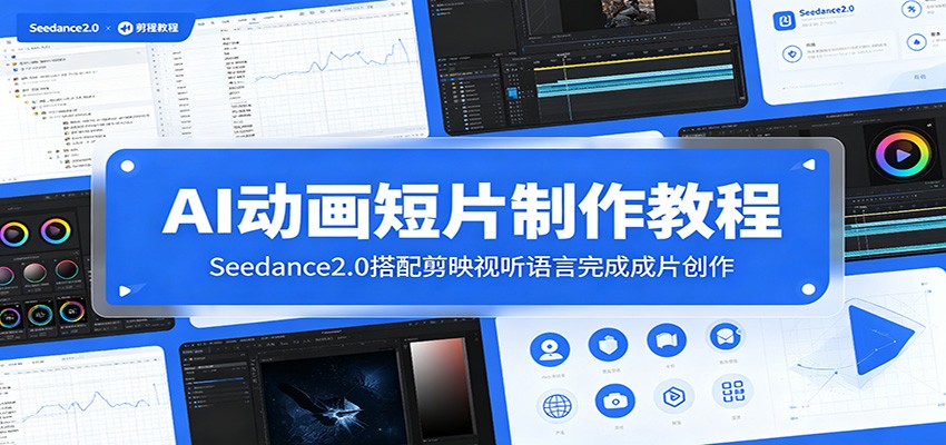 AI动画短片制作教程：Seedance2.0搭配剪映视听语言完成成片创作-AI学习库